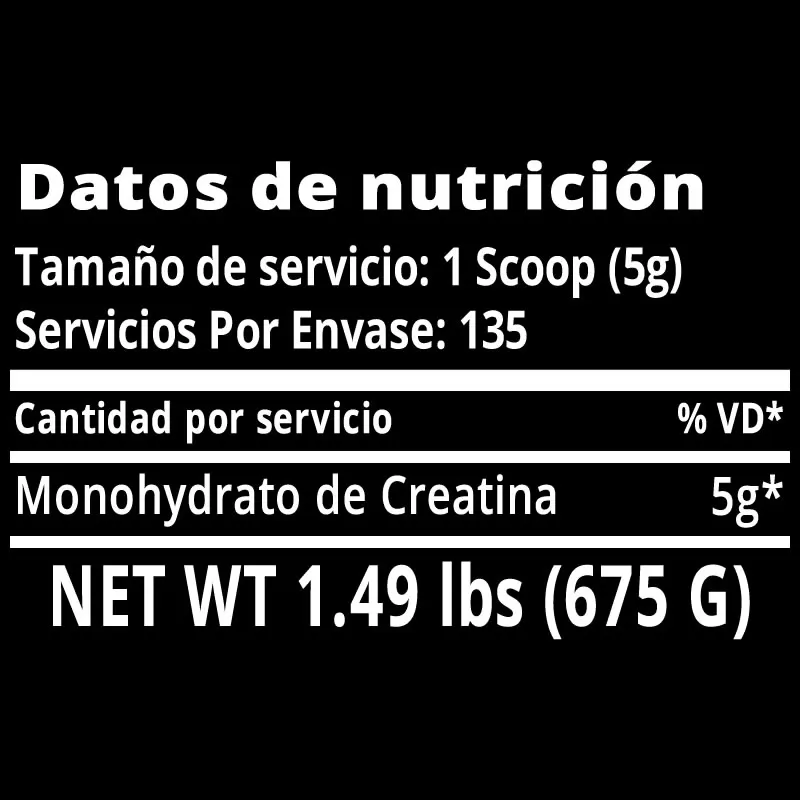 Micronized Creatine Powder, 1.49 lb (675 g), 135 servicios