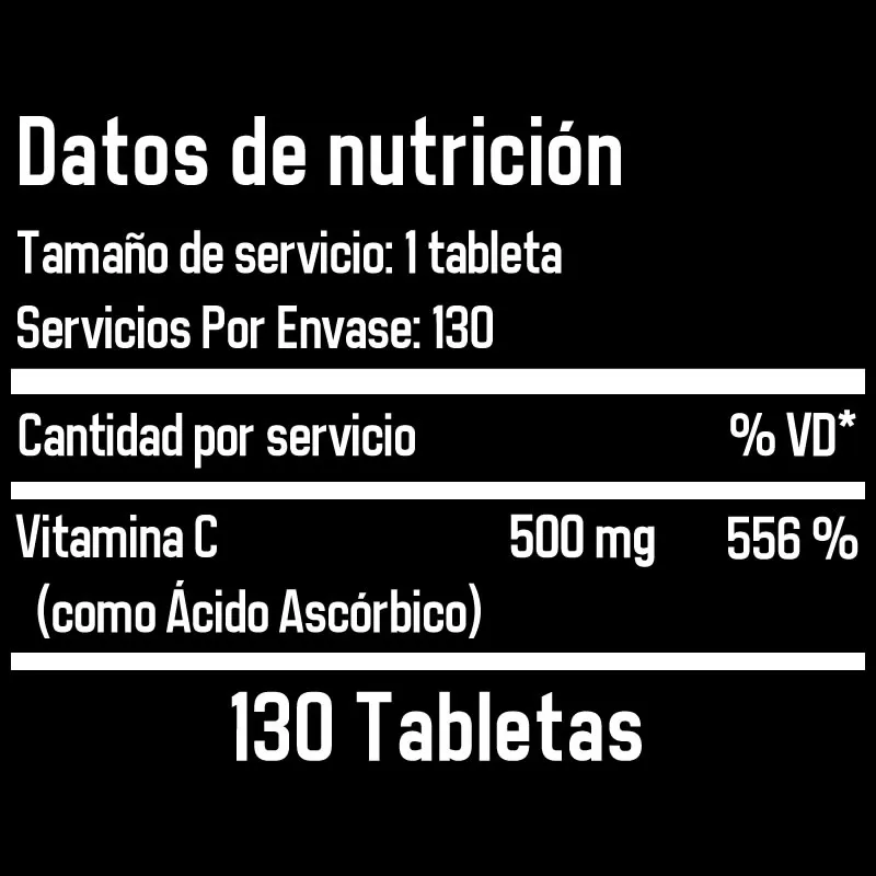 Nature Made, Vitamina C, 500 mg, 130 comprimidos