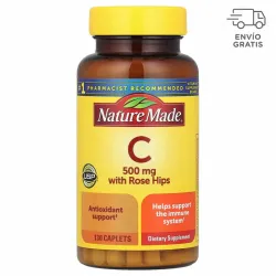 Nature Made, Vitamina C, 500 mg, 130 comprimidos