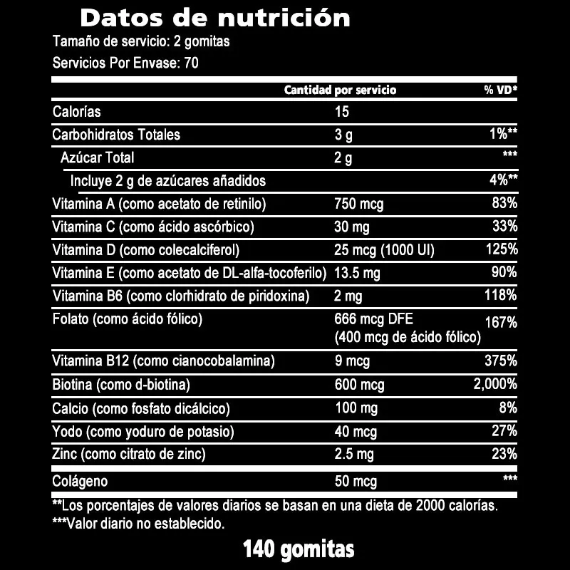 Nature's Bounty Optimal Solutions, Gomitas multivitamínicas para mujer para apoyo inmunológico