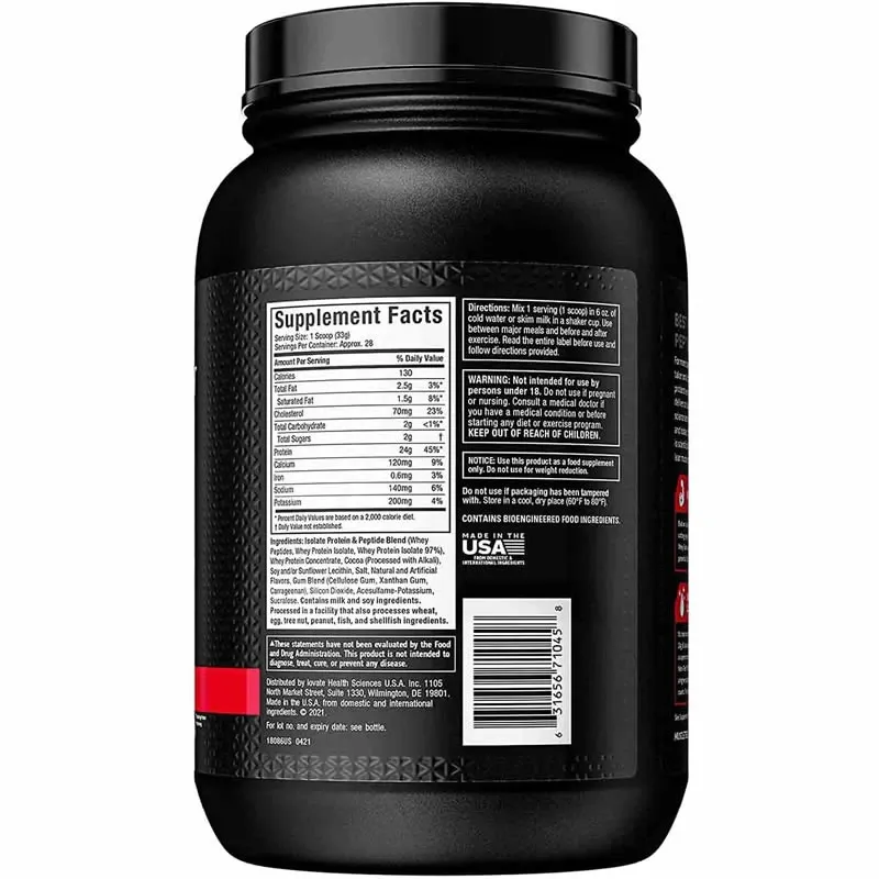 Nitrotech 100% Whey Gold 2 lb