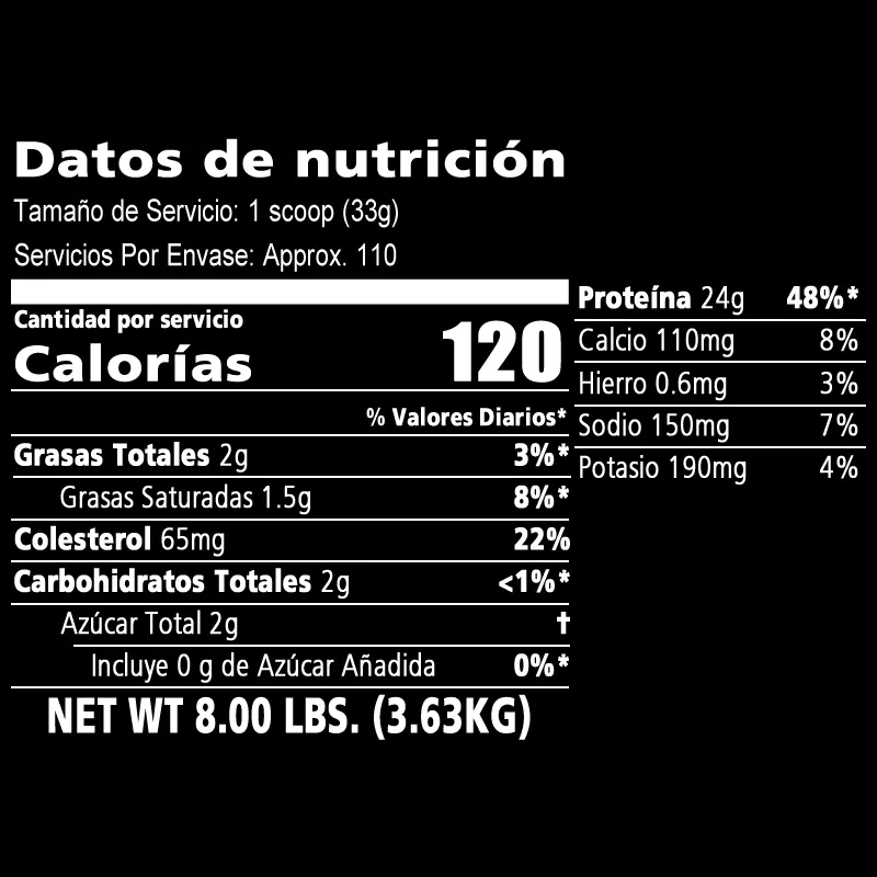 Nitrotech 100% Whey Gold 8 lb