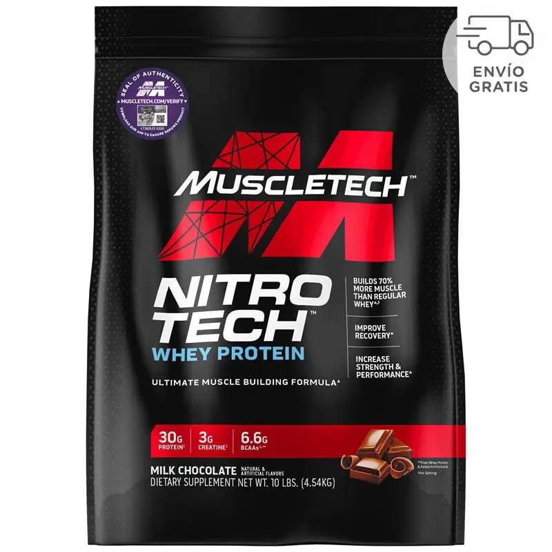 Nitrotech Whey Protein 10 lb