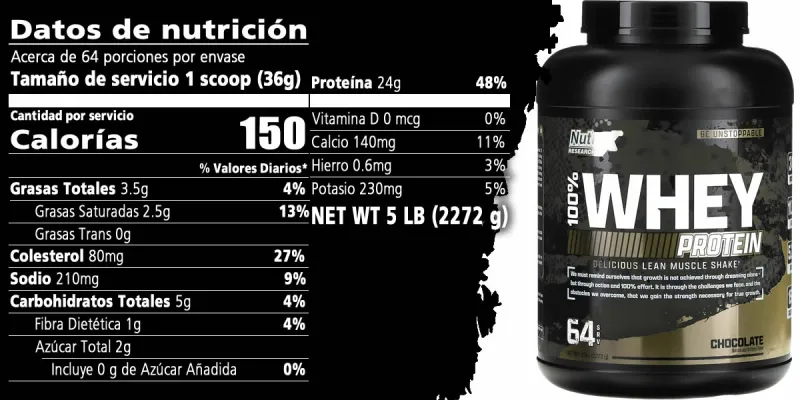 Nutrex 100 % Whey premium 5 lbs