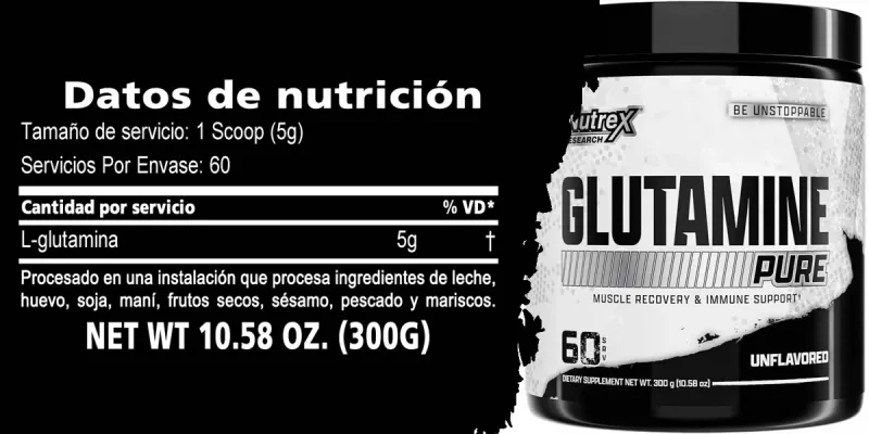 Nutrex Research Glutamine Pure