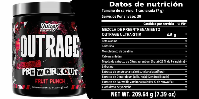Outrage Ultra HIGH STIM