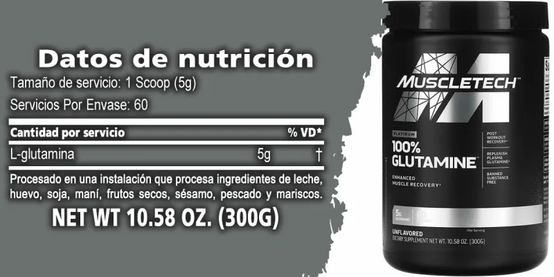 Platinum 100 % Glutamine