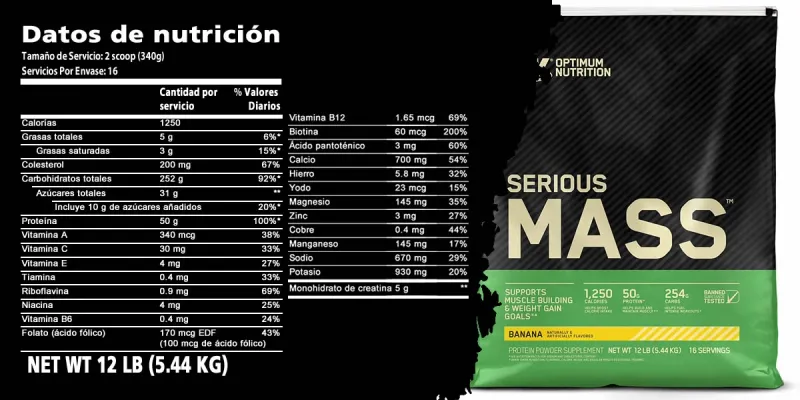Serious Mass™12lb