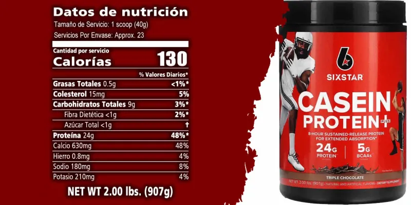 Six Star CASEIN Protein Plus