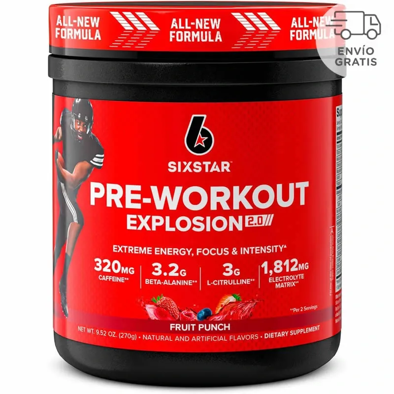 Six Star Pre-Workout Explosion 2.0