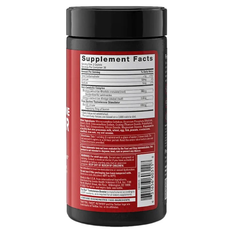 Six Star Testosterona Boosters