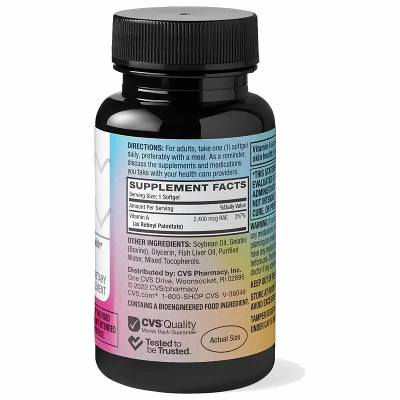 Vitamina A 2400 mcg