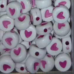 Corazon rosa oscuro