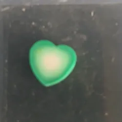 Corazones verde oscuro