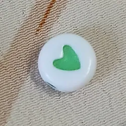 Corazones verde oscuro
