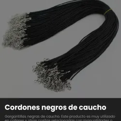 Cordones de caucho