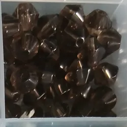 Cristales en forma de rombo humo 6mm