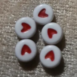 Corazones rojos