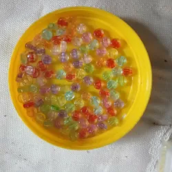 Cuencas de letras de colores