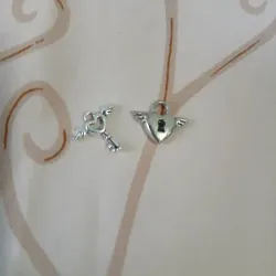 Dije de JUEGO DE CANDADO-LLAVE