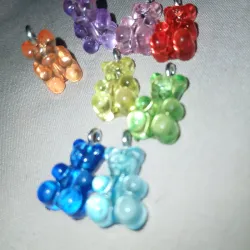 Dije de OSITO MULTICOLOR