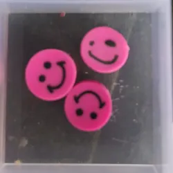 Emoji rosa oscuro