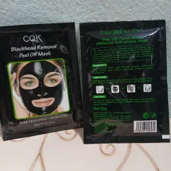 Mascarillas facial de carbón