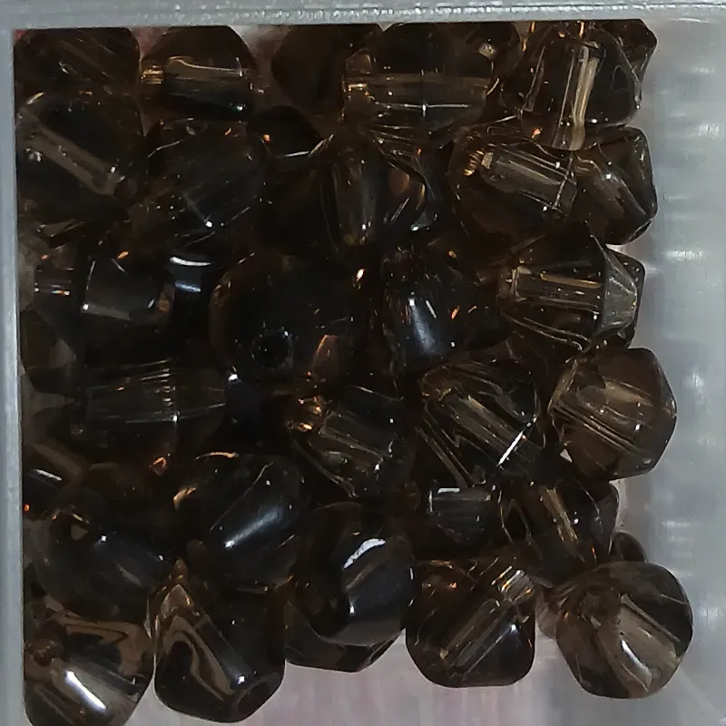 Perlas de cristal rombo 6mm