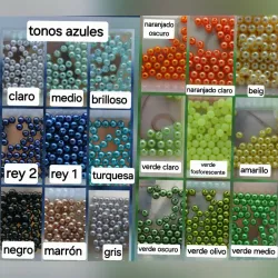 Perlas plásticas 6mm