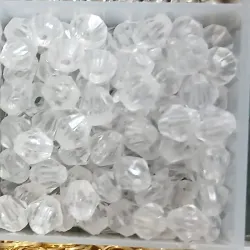 Perlas rombo plásticas 5mm