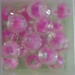 Perlas rosa oscuro 8mm