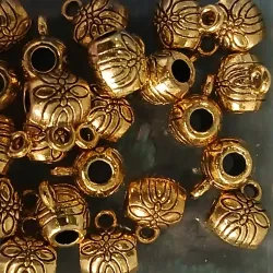 Portadije dorado 6mm