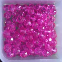 Rosa fiusha 4mm
