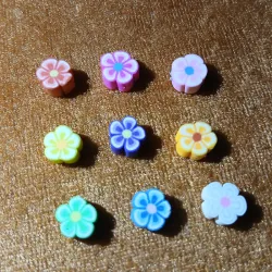 Separador de FIMO DE FLORES