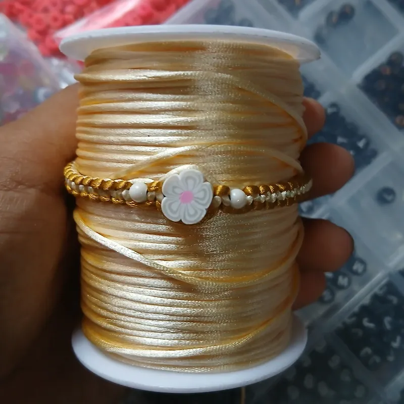 Tejida , fimo , perlitas
