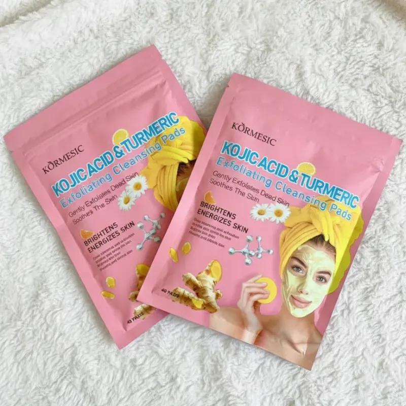 Almohadillas de limpieza facial de Cúrcuma💛
