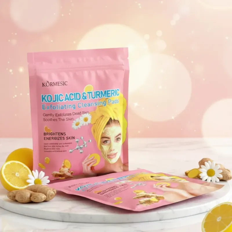 Almohadillas de limpieza facial de Cúrcuma💛