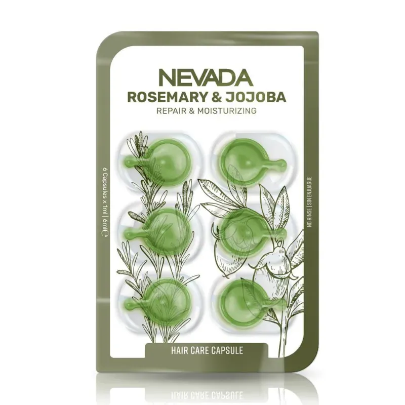 Cápsulas capilares de Romero y Aceite de Jojoba💚