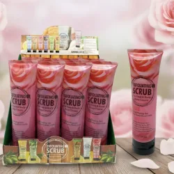 Exfoliante facial y corporal de Rosas 🌹