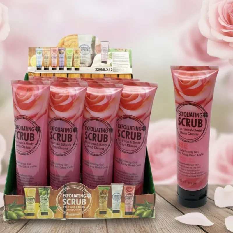 Exfoliante facial y corporal de Rosas 🌹