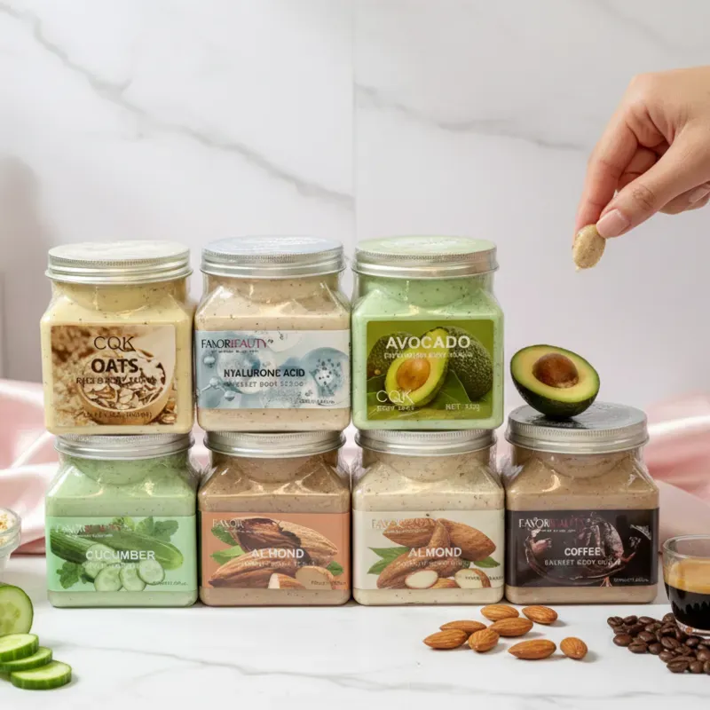 Exfoliantes en tarro