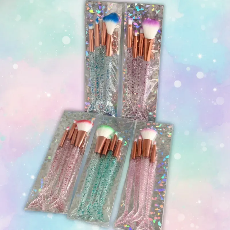 Juego de brochas cola de sirena 🧜‍♀️ 