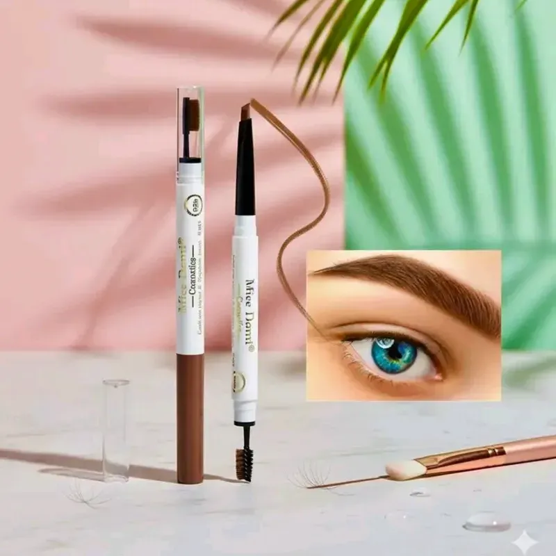 Lápiz de ceja 2 en 1🤎 