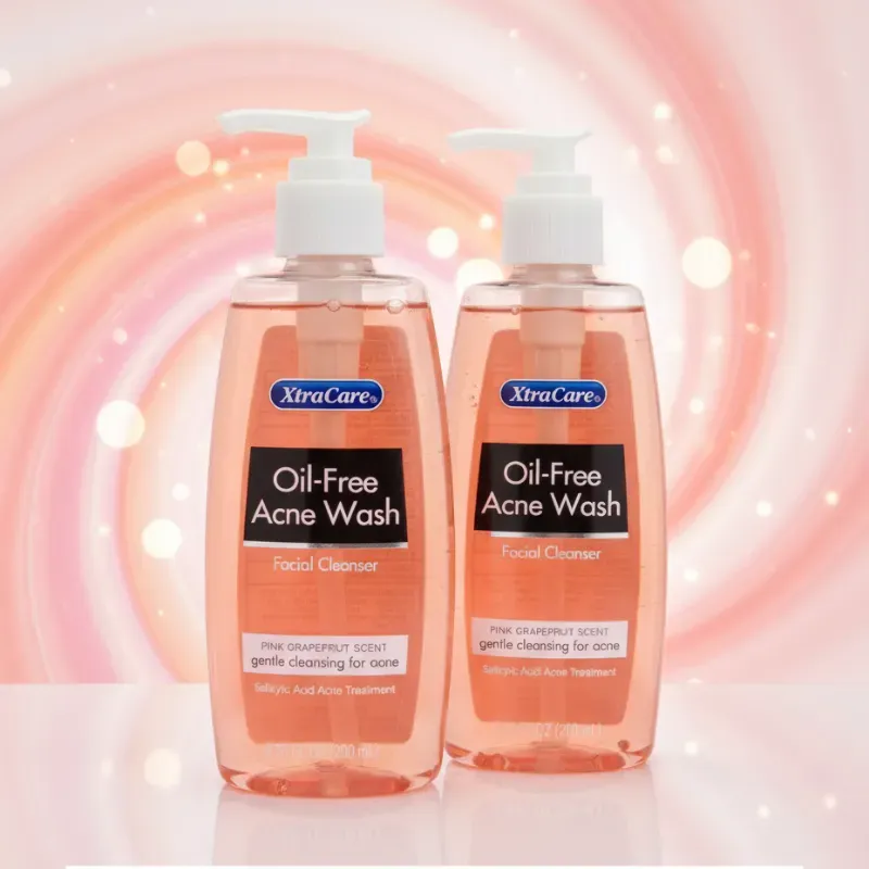 Limpiador facial para el tratamiento del acné