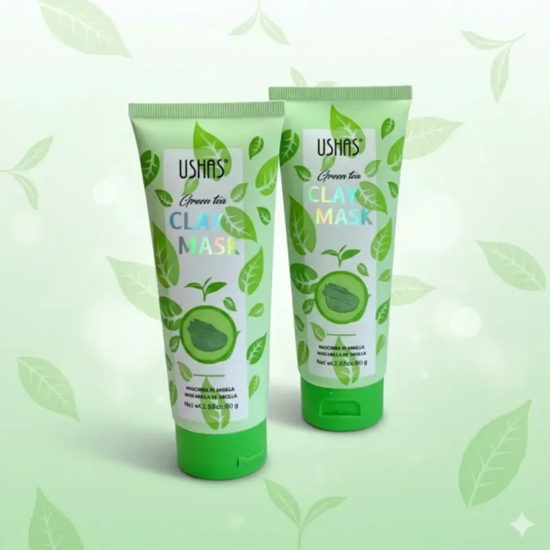 Mascarilla de Arcilla de Té Verde🌿