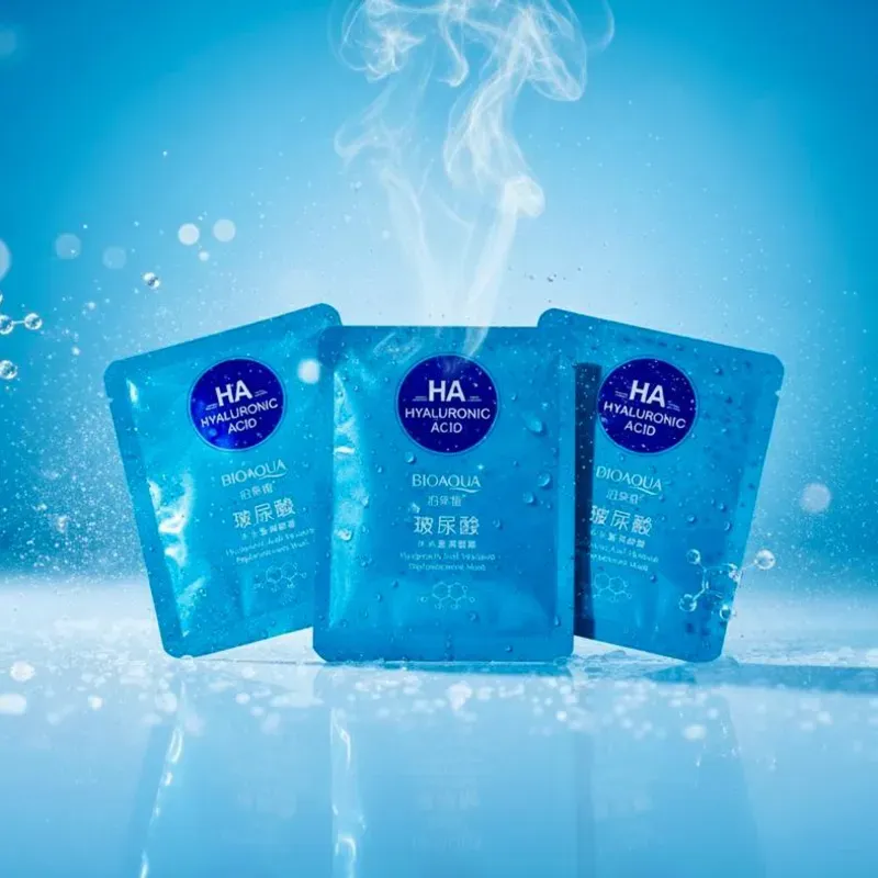 Mascarilla facial de Ácido Hialurónico 💙