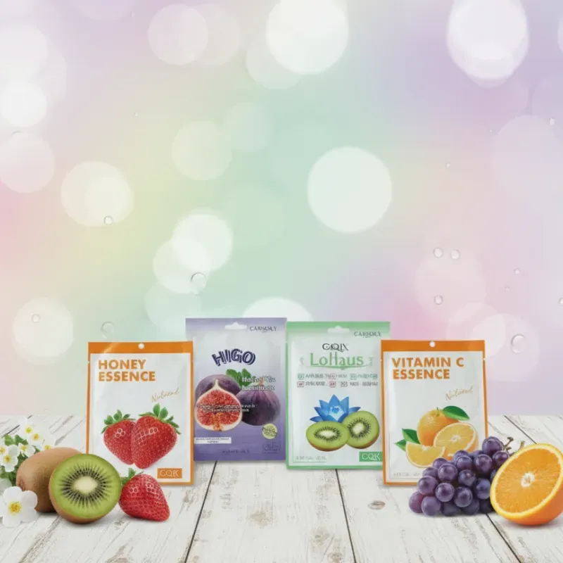 Mascarillas faciales frutales 🍓