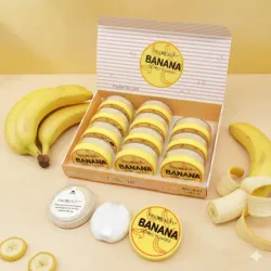 Polvo traslúcido d Banana con Powder Puff 🍌