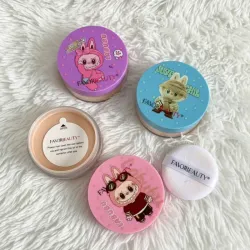 Polvo traslúcido Labubu🩵 