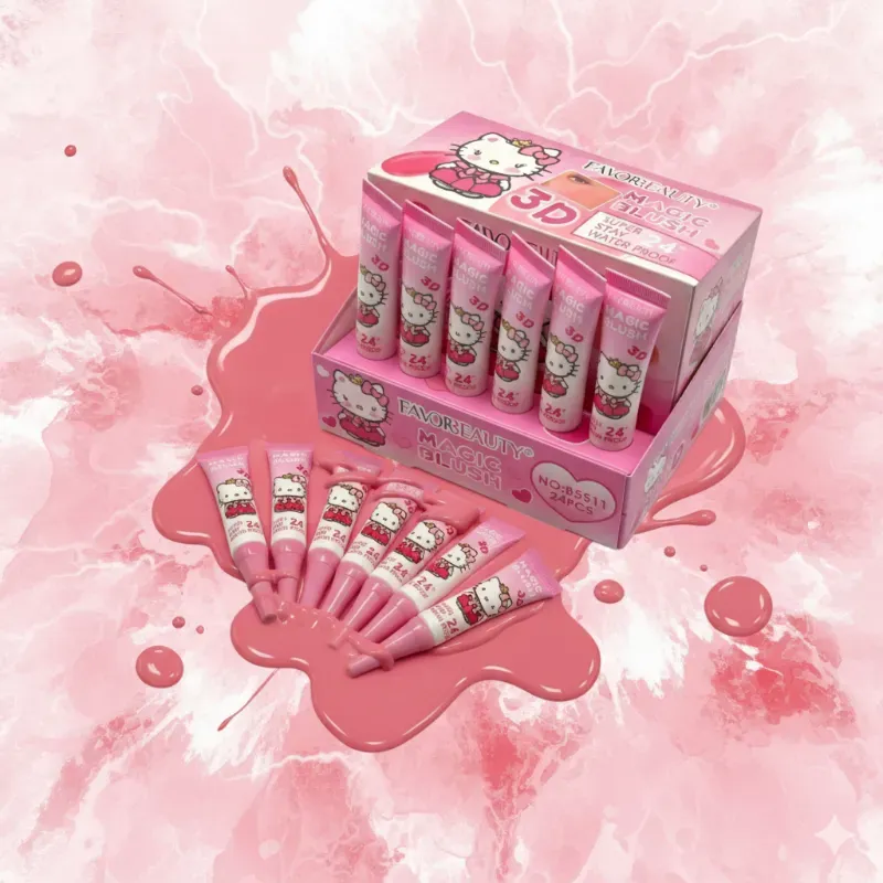 Rubor Mágico Hello Kitty 💞